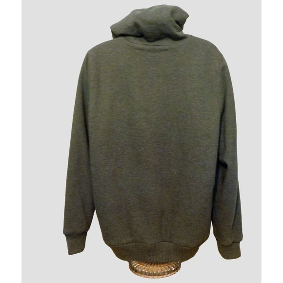 Buffalo David Bitton Jacket XXL Gray Sherpa Lined Zipper Long Sleeve Big & Tall - Picture 7 of 11